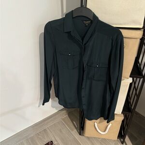 Ted Baker London Dark Green Blouse